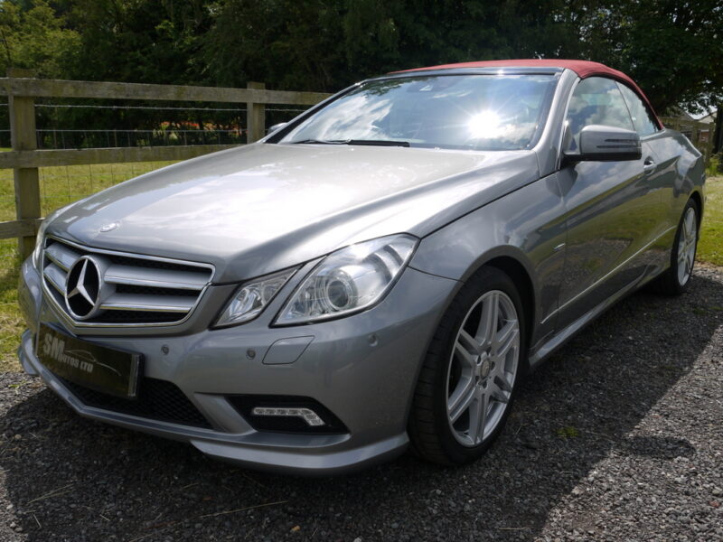 Mercedes E350 CDi 265 Convertible AMG Sport BlueEfficiency C207